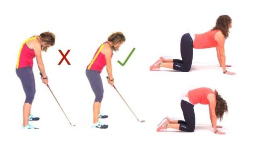 Golf stretching exercises
