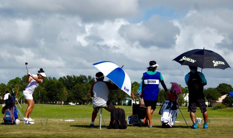 LPGA Players and Caddies 11