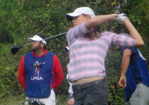 Maude Aimee Leblanc returns to the LPGA Tour