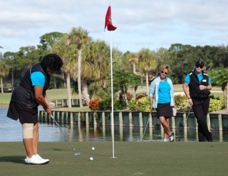 Nancy Lopez Putting technique