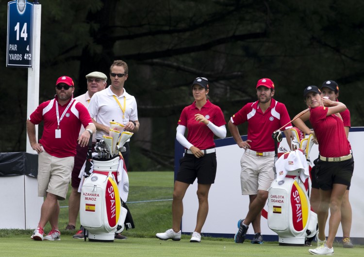 Spanish team in LPGA International Cup - Women's Golf