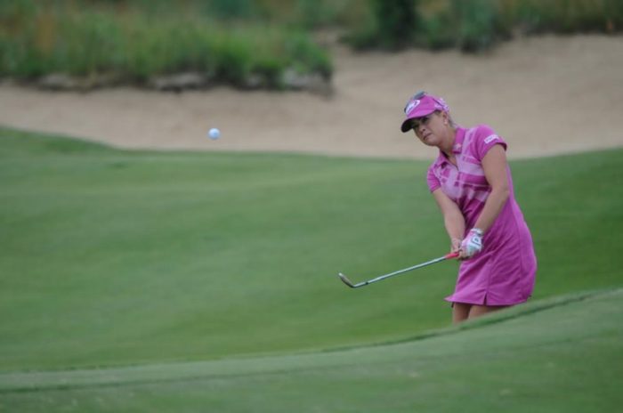 Paula Creamer short game imagery