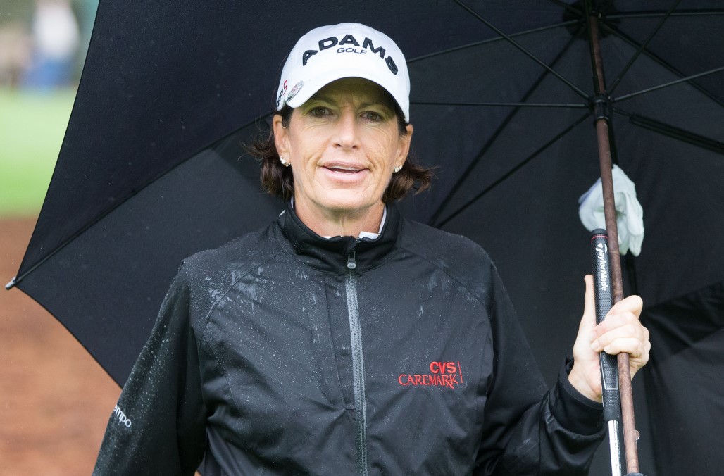 juli inkster in the broadcast booth Q and A