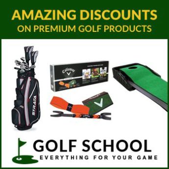Go to www.golfschool.com for discounted training aids
