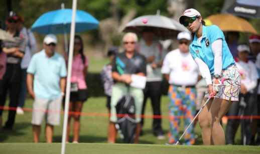 Thai LPGA player Pornanong Phatlum