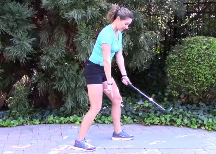 The Closed Stance Golf Swing Drill Women s Golf