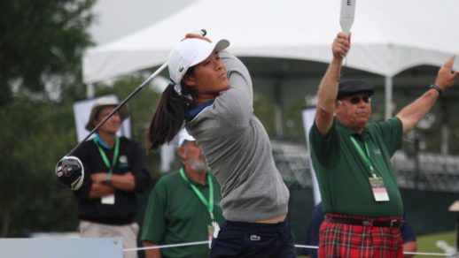 Celine Boutier, winner of the 2017 Self Regional Healthcare Foundation Women's Health Classic. Photo: Symetra Tour