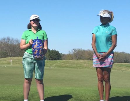 Lauren Freyvogel with 5-time LPGA winner, Cindy Rarick