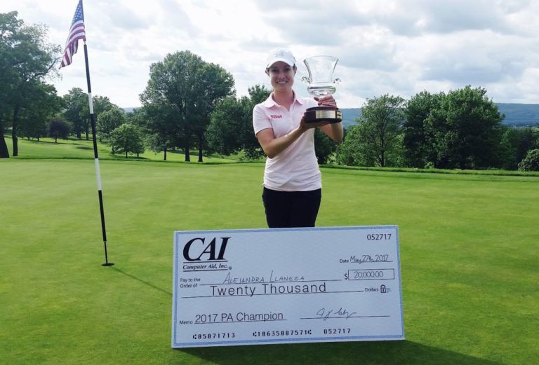Alejandra Ilaneza Womens Golf Magazine PA State Open
