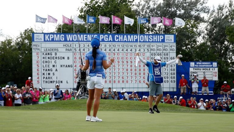 LPGA Leaderboard - KPMG Women's PGA Championship - Photo by Ben Harpring for WomensGolf.com