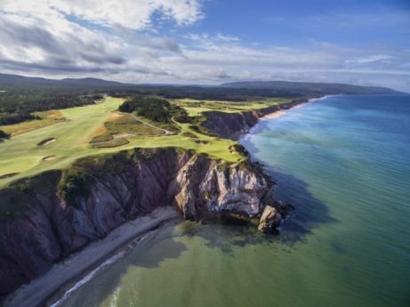Evan Schiller - 16th Hole Cabot Cliffs - WomensGolf.com
