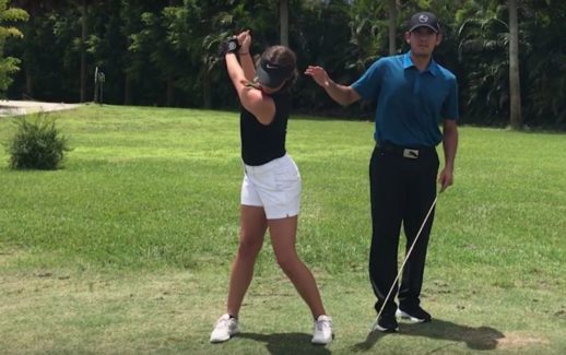 What Should the Lead Knee do During the Backswing Marvin Sanguesa womens golf