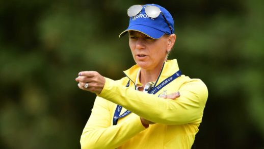 European Team Captain, Annika Sorenstam