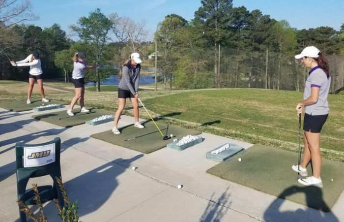 The JMU College Womens Golf Team Brandi Jackson