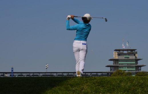 Kelly Shon Importance of the follow through womens golf photo Ben Harpring