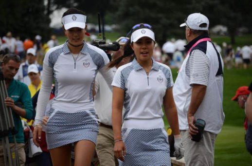 Michelle Wie and Danielle Kang Solheim Cup Fashions Womens Golf