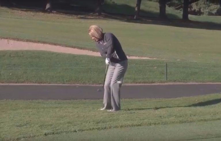 Debbie O'Connell eliminate scooping the ball womens golf
