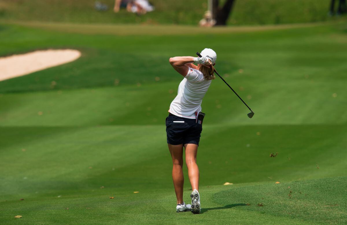 Stacy Lewis Finish the Swing Left of the Target - Deb Vangellow Womens Golf