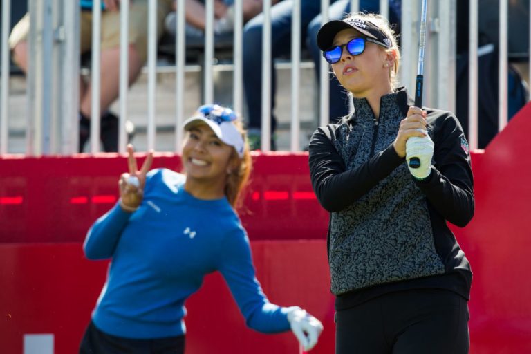 Beauty and womens professional golf lpga