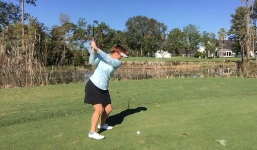 Stop Chunking the Ball Kathy Nyman - womens golf