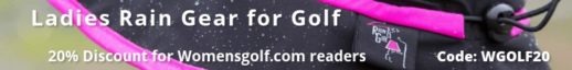 Ladies Rain Gear for Golf 20 percent discount Rain Girl Golf