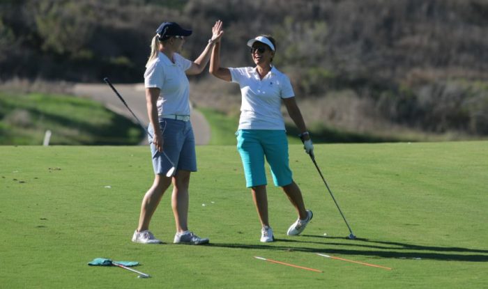 Alison Curdt and Laura - womensgolf.com