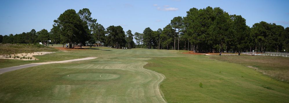 Hole 18 at Longleaf Golf Club