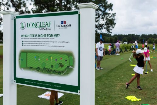 Longleaf range - Tee System - Michelle Holmes article for womensgolf