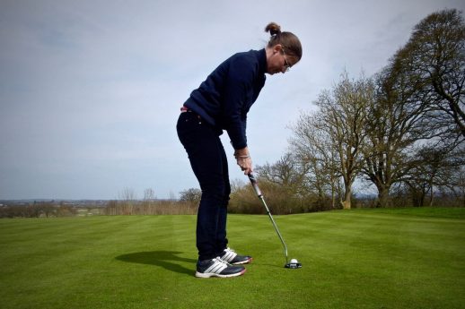 Lizzy Freemantle goals in golf and grip pressure - Womens Golf
