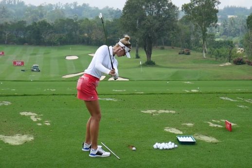 Jessica Korda What happens in an LPGA Player's practice session - Womens Golf