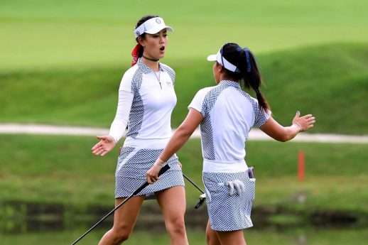 Michelle Wie Danielle Kang - 2017 Solheim Cup