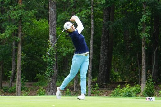 Ingee Chun at the 2018 U.S. Women's Open - Ben Harpring for WomensGolf.com