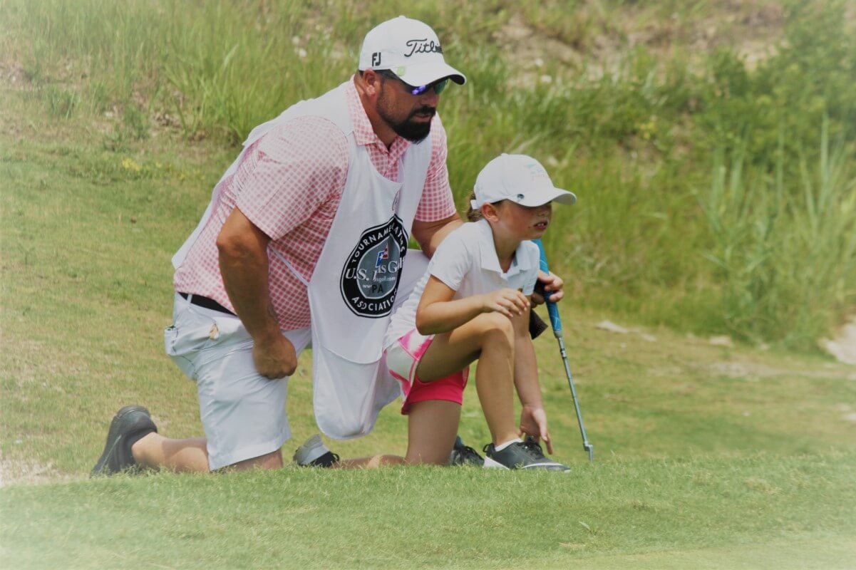 Dixie and Rusty Crain - How to be the best parent caddie you can be - Michelle Holmes - WomensGolf.com