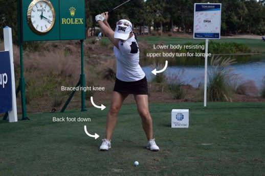 Beatriz Recari - swing analysis by Pete Kelbel for Womens Golf