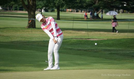 Ingee Chun chipping at the 2018 Marathon Classic - Photo Ben Harpring Media