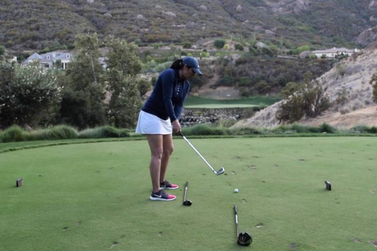 Lucy Davies Takeaway - Womens Golf