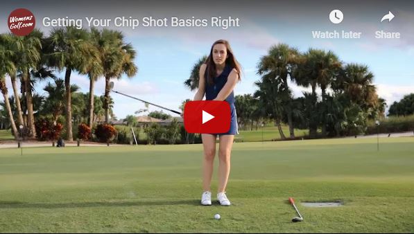 video screen for Chip Shot lesson