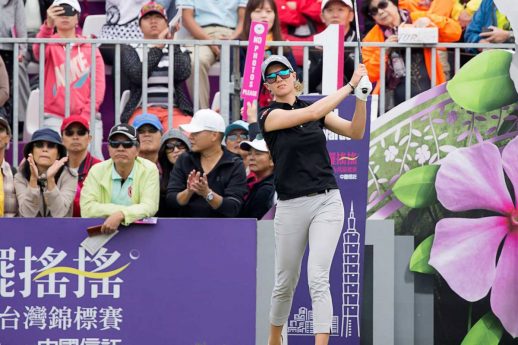 Madelene Sagstrom at the 2017 Swinging Skirts LPGA Taiwan Championship - LPGA - Getty Images