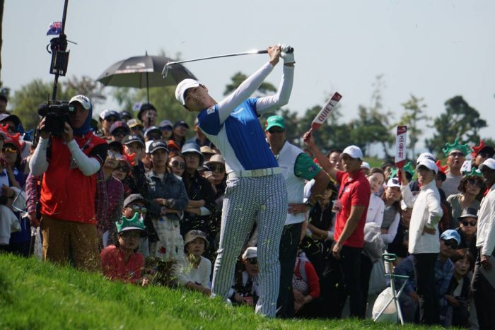 Sung Hyun Park at the 2018 UL International Crown | Photo by Ben Harpring