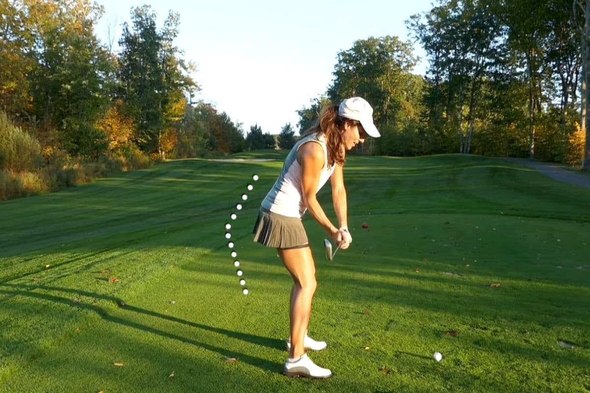 6 Tips to Get Rid of Early Extension - Christina Ricci video lesson - Womens Golf