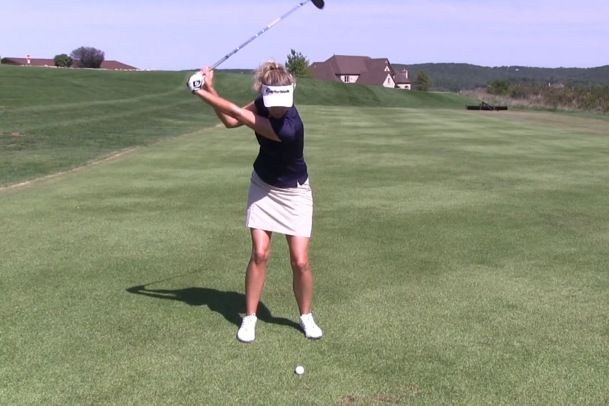Many golfers fear the flop shot and think it is a magic skill that only tour pros have. Maria Palozola shows how any player can play this very useful shot.