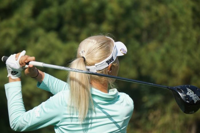 Lydia Ko at the KEB Hana Bank Championship - Photo Ben Harpring