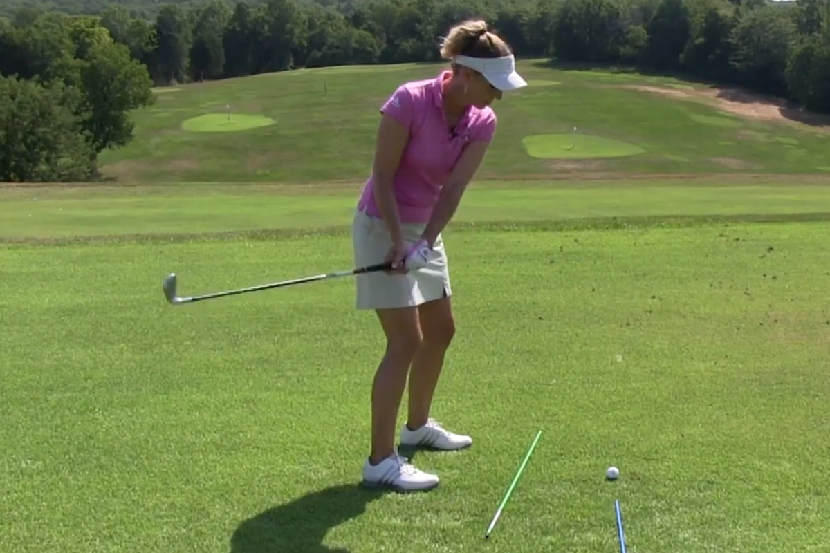 Maria Palozola - How to Hit a Draw Lesson on WomensGolf.com
