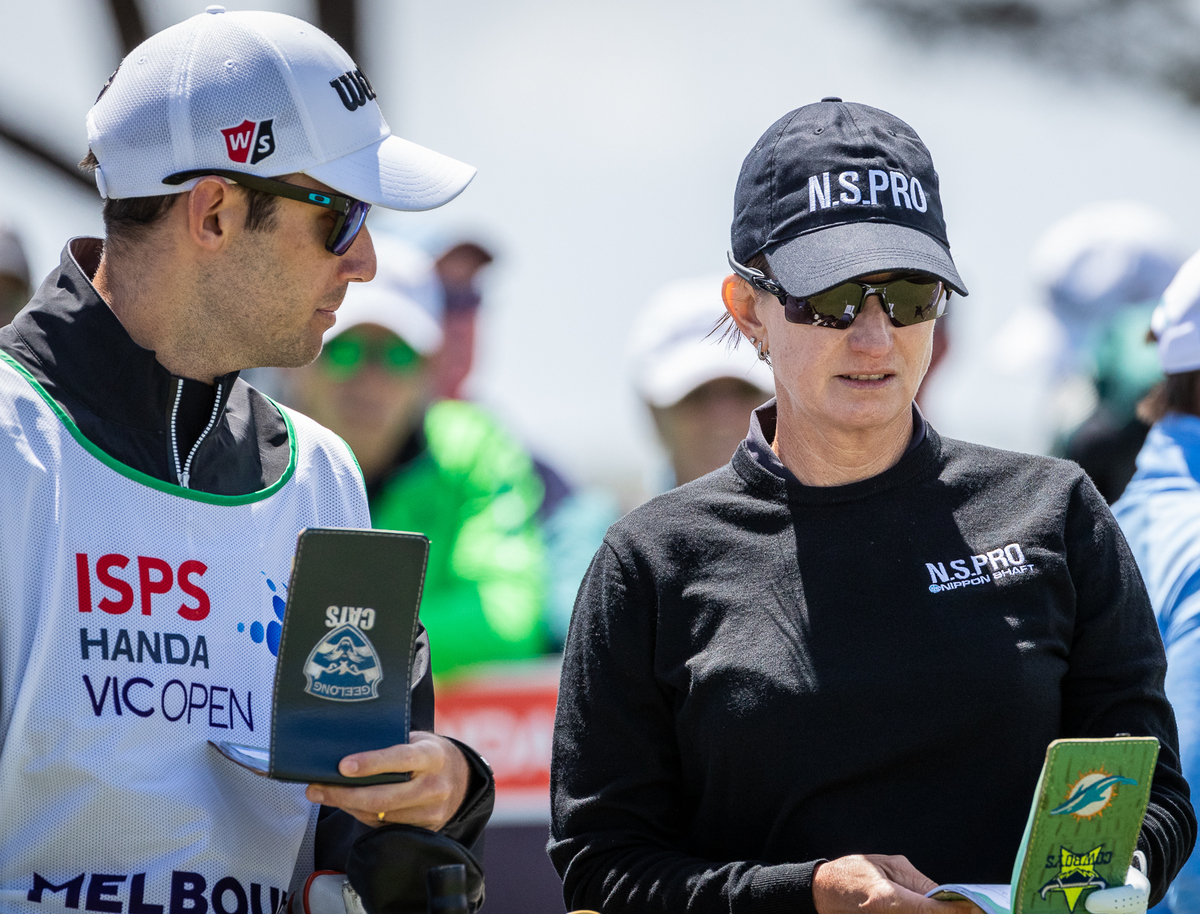 Karrie Webb - Phil Taylor at the 2019 Vic Open