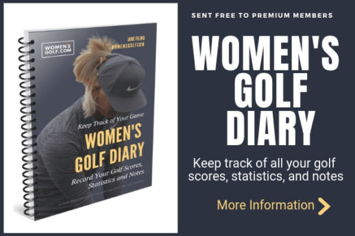 womens golf diary