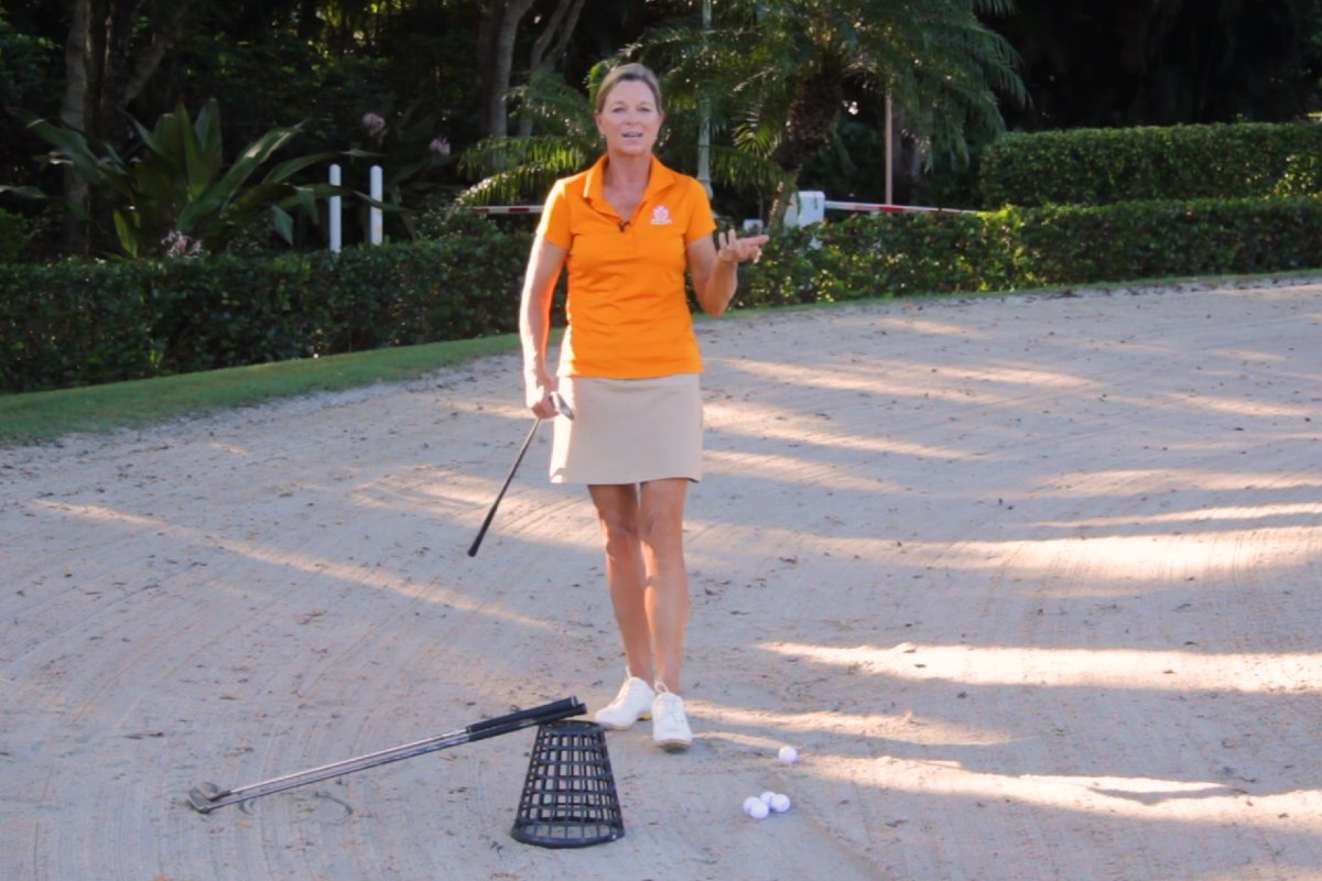 Use Different Clubs to Play Sand Shots - Kellie Stenzel