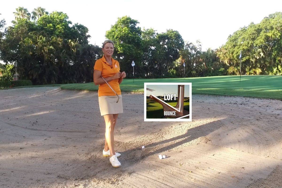 Using the Bounce of Your Sand Wedge - Kellie Stenzel - Womens Golf