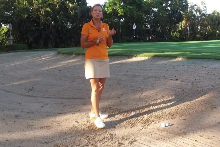 Greenside Bunker Shots - Kellie Stenzel