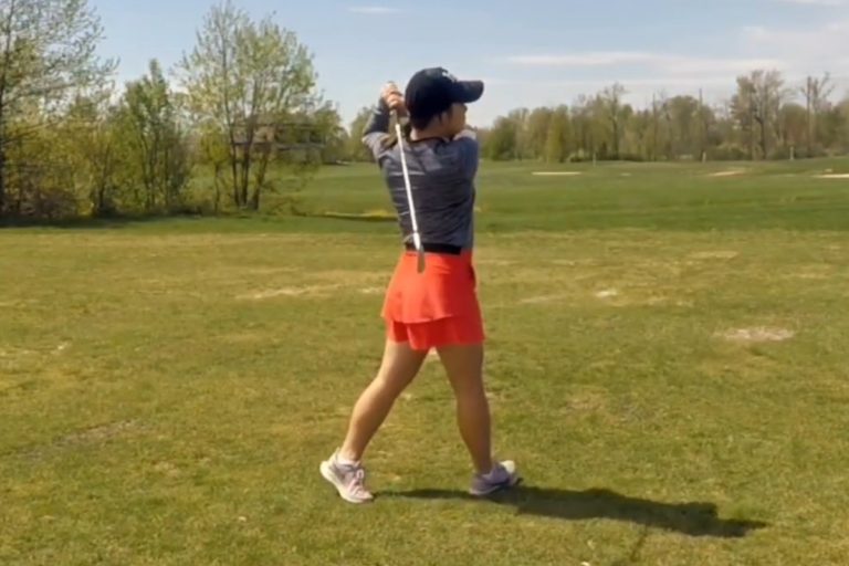 Perfect Golf Swing Finish