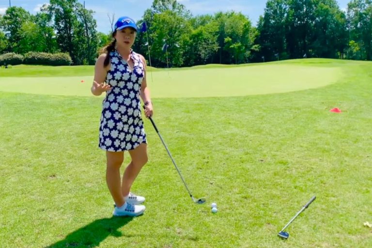 Pitching Wedge or Sand Wedge - Cathy Kim